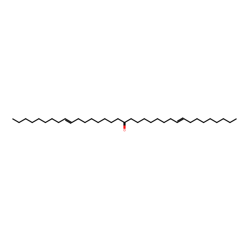 (9E,26E)-pentatriaconta-9,26-dien-18-one structure