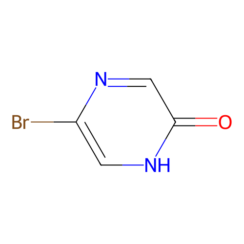 2-Bromo-5-hydroxypyrazine structure