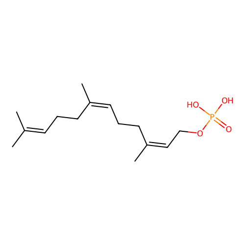 Farnesyl monophosphate structure