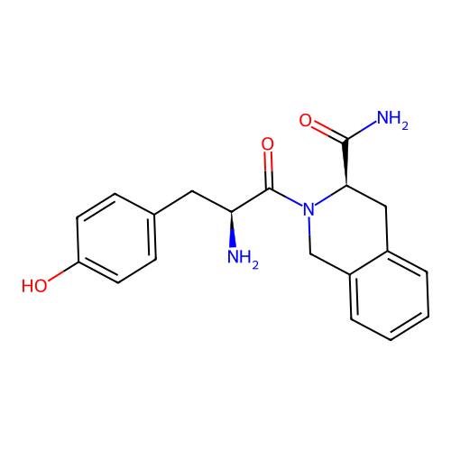 H-Tyr-D-Tic-NH2. HCl structure