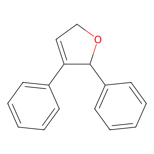 2,3-Diphenyl-2,5-dihydrofuran structure