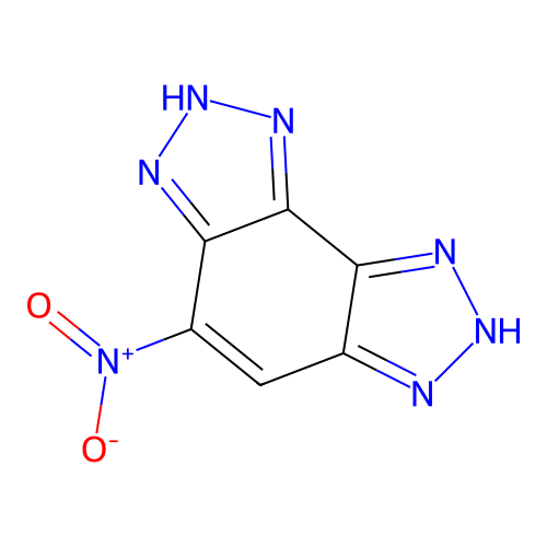 4-Nitro-1,6-dihydro[1,2,3]triazolo[4,5-e][1,2,3]benzotriazole structure
