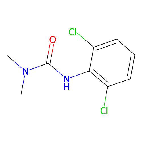 3-(2,6-Dichlorophenyl)-1,1-dimethylurea structure