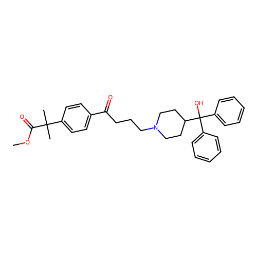 Methyl ketofexofenadine structure