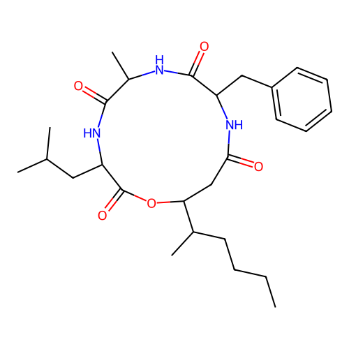 Beauveriolide-I; SCH-58149 structure