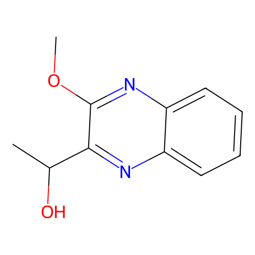 1-(3-Methoxyquinoxalin-2-yl)ethanol structure