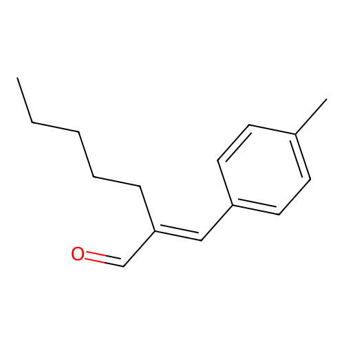 2-((4-Methylphenyl)methylene)heptan-1-al structure