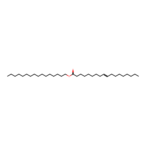 Hexadecyl elaidate structure