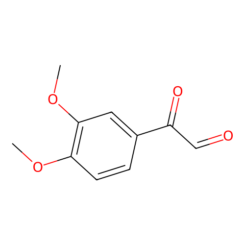 2-(3,4-Dimethoxyphenyl)-2-oxoacetaldehyde structure