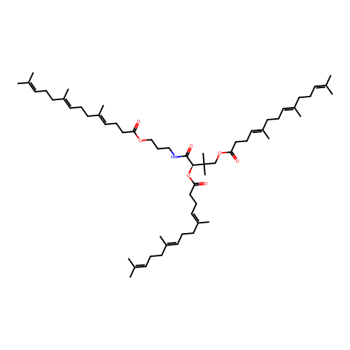 D-Panthothenyl trifarnesylacetate structure