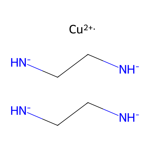 Cupriethylenediamine structure