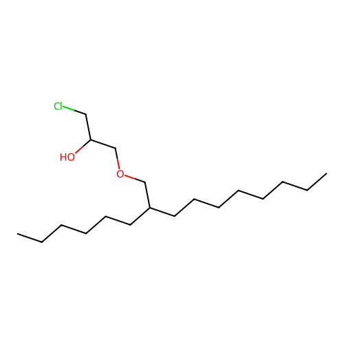 1-Chloro-3-[(2-hexyldecyl)oxy]-2-propanol structure