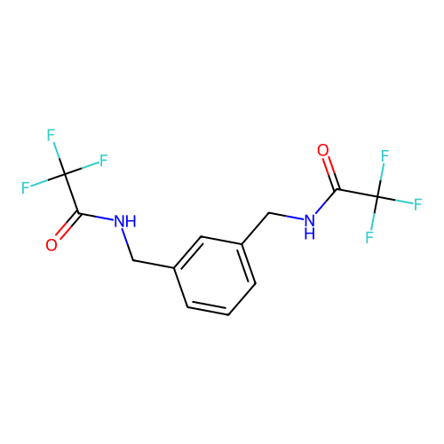 1,3-Bis((trifluoroacetamido)methyl)benzene structure