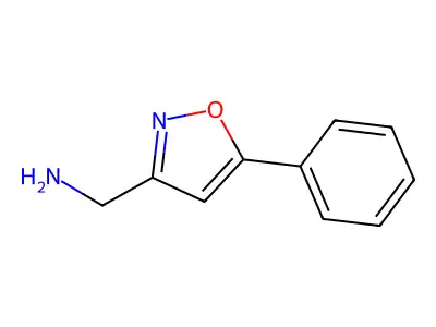 (5-Phenylisoxazol-3-yl)methanamine structure