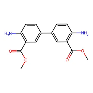 3,3'-Dicarbomethoxybenzidine structure