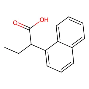 2-Naphthalen-1-ylbutanoic acid structure