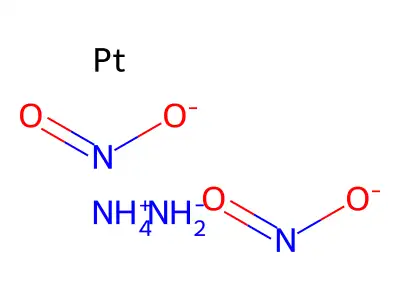 Platinum, diamminebis(nitrito-kappaN)- structure