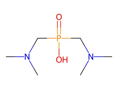 Bis(dimethylaminomethyl)phosphinic Acid structure