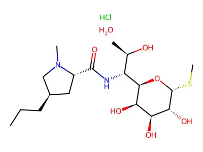 林可霉素 structure