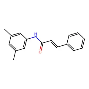 N-(3,5-dimethylphenyl)-3-phenylprop-2-enamide structure