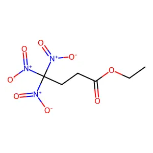 4,4,4-三硝基丁酸乙酯 structure