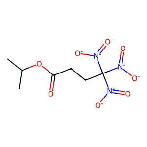 4,4,4-三硝基丁酸异丙酯 structure