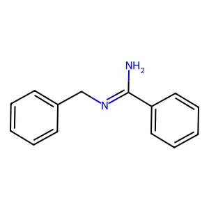 N-benzylbenzamidine structure