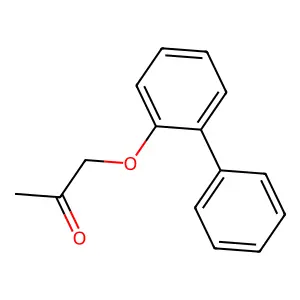 1-[([1,1'-Biphenyl]-2-yl)oxy]propan-2-one structure