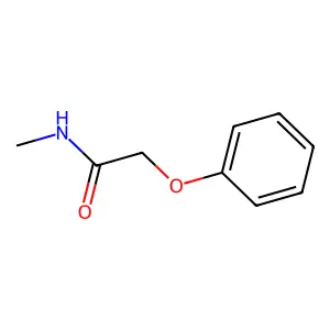 N-methyl-2-phenoxyacetamide structure