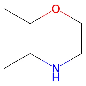 (2R,3R)-2,3-dimethylmorpholine structure