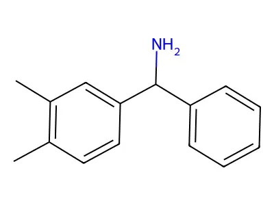 (3,4-Dimethylphenyl)(phenyl)methanamine structure