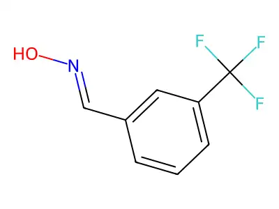N-[[3-(trifluoromethyl)phenyl]methylidene]hydroxylamine structure