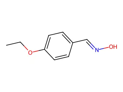 N-[(4-ethoxyphenyl)methylidene]hydroxylamine structure