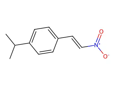 1-Isopropyl-4-(2-nitrovinyl)benzene structure