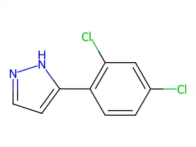 3-(2,4-Dichlorophenyl)-1H-pyrazole structure