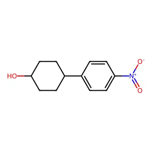 4-(4-Nitrophenyl)cyclohexanol structure