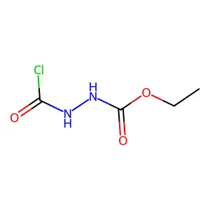 Ethyl 3-(chloroformyl)carbazate structure
