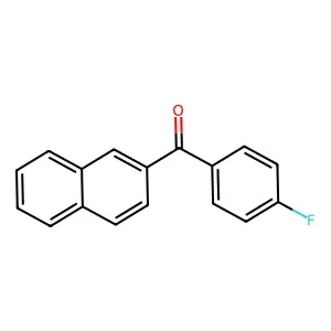 Methanone, (4-fluorophenyl)-2-naphthalenyl- structure