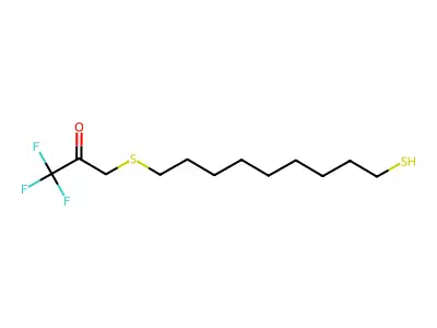 3-(9'-Mercaptononylthio)-1,1,1,-trifluoropropan-2-one structure
