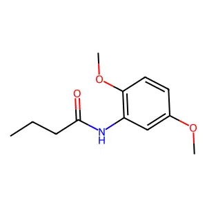 N-(2,5-Dimethoxyphenyl)butanamide structure
