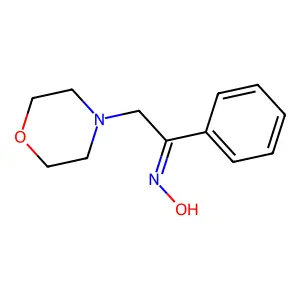 Ethanone,2-(4-morpholinyl)-1-phenyl-, oxime, (1E)- structure