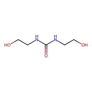 Urea, N,N'-bis(2-hydroxyethyl)- structure
