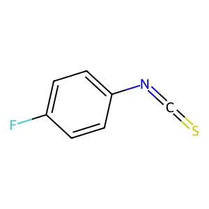 4-Fluorophenyl isothiocyanate structure