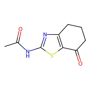 N-(7-Oxo-4,5,6,7-tetrahydro-1,3-benzothiazol-2-yl)acetamide structure