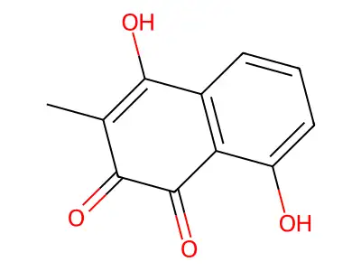 Droserone structure