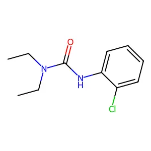 3-(2-Chlorophenyl)-1,1-diethylurea structure