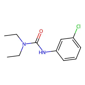 3-(3-Chlorophenyl)-1,1-diethylurea structure