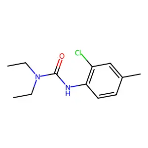 3-(2-Chloro-4-methylphenyl)-1,1-diethylurea structure