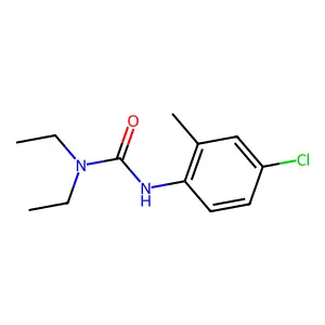 1,1-Diethyl-3-(4-chloro-2-methylphenyl)urea structure