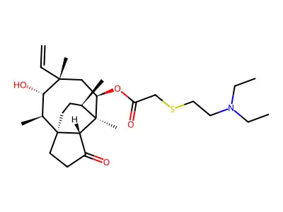 泰妙菌素 structure